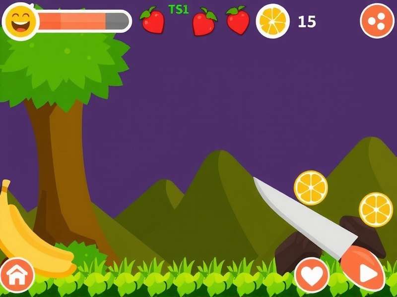 Fruit Chop Master Gameplay Screenshot